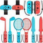 10-in-1 Nintendo Switch Sports Accessories Bundle