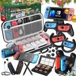27-in-1 Nintendo Switch Accessory Kit - Black