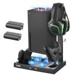 Lictin Cooling Stand with Dual Charger for Series X
