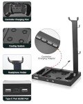 Lictin Cooling Stand with Dual Charger for Series X