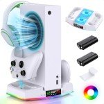 Xbox Series S Cooling Stand & Charger Dock