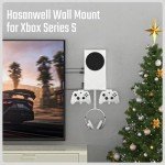 Hosanwell Xbox Series S Wall Mount Bundle Set