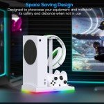 Gorixer Xbox Series S Dual Charging Stand & Fan