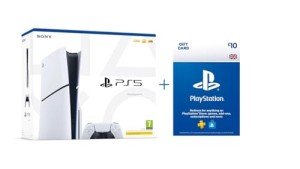 PlayStation 5 Slim Console with £10 Gift Card