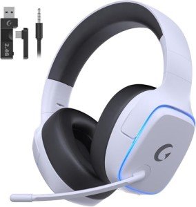 Gvyugke Wireless Gaming Headset with Surround Sound