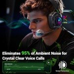 Krysenix KGH2 Wireless Gaming Headset with Microphone