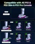 Lictin PS5 Stand and Cooling Station Charger