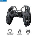 Trust Gaming GXT 748 PS5 Controller Skin - Black Camouflage