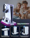 Lictin PS5 Stand and Cooling Station Charger