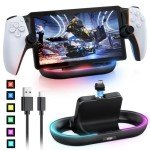 PS Portal RGB Charging Stand with USB-C Cable