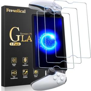 3-Pack Tempered Glass Screen Protector for PS Portal