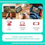 Nintendo Switch Neon Red/Blue with 12 Month Online Code