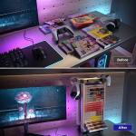 Universal Video Game Storage Tower with Controller Holders