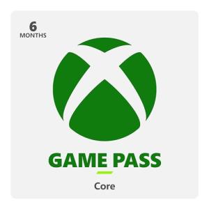 Xbox Game Pass Core 6-Month Membership Digital Download