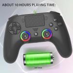 Subsonic Black Wireless PS5 Controller with Paddles