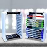 Universal Game Storage Tower for 12 Disks