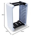 Universal Game Storage Tower for 12 Disks