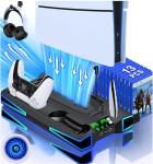 RGB LED PS5 Stand & Cooling Station with Charger