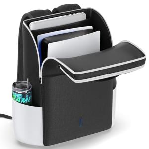 PS5 Console Backpack with Storage and Protection
