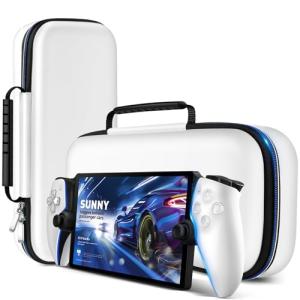 Ivoler Portable Case for PS5 Remote – White