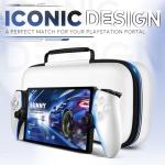 Ivoler Portable Case for PS5 Remote – White