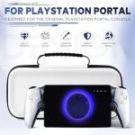 Ivoler Portable Case for PS5 Remote – White