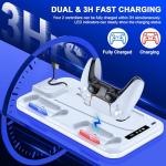 HEYLICOOL PS5 Slim Stand and Cooling Station