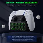 MoKo Backlight Keyboard for PS5 Controller