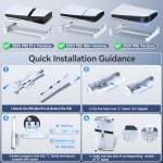 OIVO PS5 Horizontal Stand with Upgraded Support