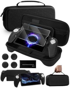 PS5 Portal Accessories Bundle: Case, Grips, Protector