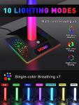 VCOM RGB Gaming Headphone Stand with USB Ports