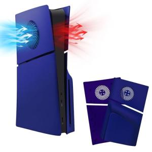 McBazel Blue PS5 Slim Faceplate Replacement Panel