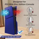 McBazel Blue PS5 Slim Faceplate Replacement Panel