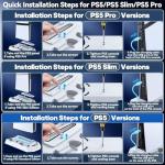 PS5 Cooling Stand with Controller Charger and USB Hub
