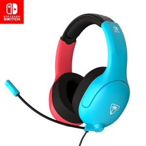 Turtle Beach Neon Blue/Red Wired Gaming Headset