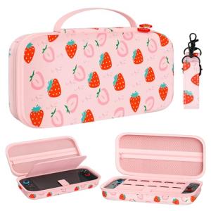 Pink Strawberry Case for Nintendo Switch 2