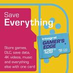 128GB Gamer's Edge Micro SD Card for Switch