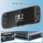 HEYSTOP Clear Protective Case for Nintendo Switch 2
