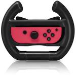 Black Racing Wheel Grips for Nintendo Switch Joy-Con