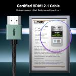UGREEN 2M HDMI 2.1 Cable - 10K/8K/4K Compatible