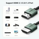 UGREEN 2M HDMI 2.1 Cable - 10K/8K/4K Compatible