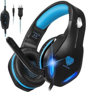 Stynice Wired Gaming Headset with Noise Cancelling Mic