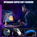 Stynice Wired Gaming Headset with Noise Cancelling Mic