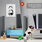 Sturdy PS5 Wall Mount with Controller Holder
