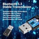 Bluetooth Audio Transmitter for PS5/PS4/PC