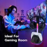 RGB Gaming Headset Stand with Charging Station
