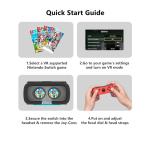 RREAKA VR Headset for Nintendo Switch & OLED