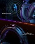 Gaming Headset with Surround Sound and Noise Cancelling