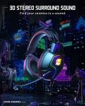 Gaming Headset with Surround Sound and Noise Cancelling