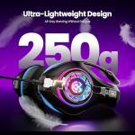 Tatybo RGB Gaming Headset with Noise Cancelling Microphone